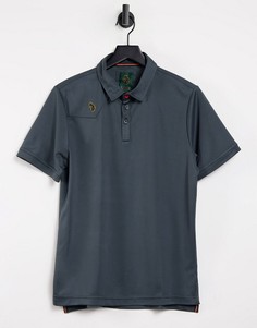 Футболка-поло Luke Chandler-Серый