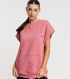 Oversized-свитшот без рукавов для дома от комплекта Loose Threads-Розовый цвет