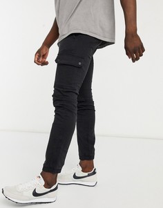 Черные брюки карго Celio-Черный