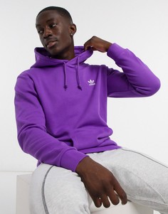 Худи фиолетового цвета adidas Originals essentials-Фиолетовый