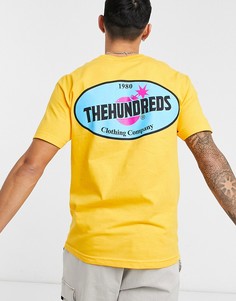 Желтая футболка The Hundreds-Желтый
