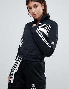 Черный спортивный топ adidas Originals X Danielle Cathari
