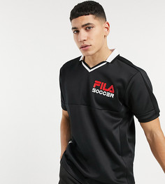 Темно-синяя футболка в стиле ретро Fila – эксклюзивно для ASOS-Темно-синий