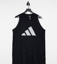 Черная майка adidas Training Plus-Черный цвет