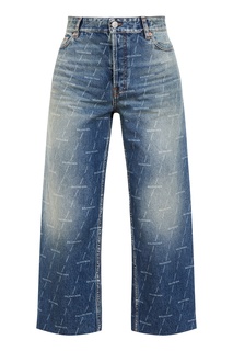 Широкие укороченные джинсы Balenciaga