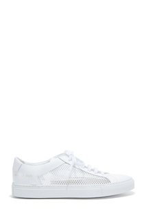 Белые комбинированные кеды Common Projects