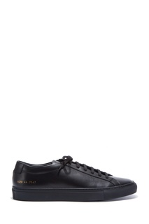 Черные кожаные кеды Common Projects