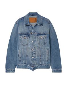 Джинсовая верхняя одежда Vetements