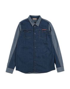 Джинсовая рубашка Trussardi Junior