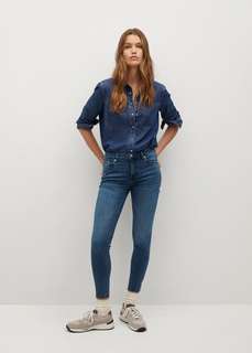 Укороченные джинсы скинни Isa - Isa Mango