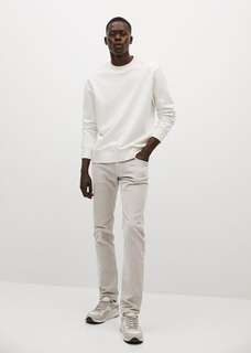 Вельветовые брюки в стиле джинсов slim fit - Bardem Mango