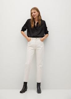 Джинсы Mom-fit 100% хлопок - Mom80 Mango