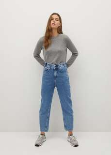 Джинсы slouchy с эластичным поясом - Mia Mango