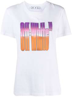 Off-White футболка с логотипом