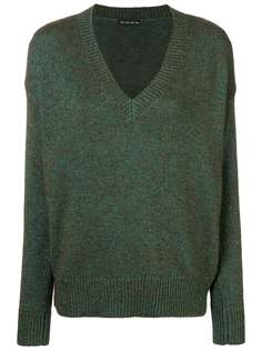 Etro glitter v-neck jumper