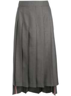 Thom Browne плиссированная асимметричная юбка