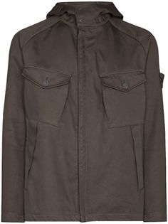 Stone Island куртка Ghost с капюшоном