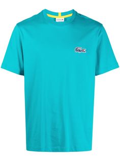 Lacoste футболка с нашивкой-логотипом и круглым вырезом