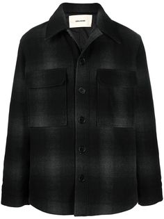 Zadig&Voltaire фланелевая куртка-рубашка Bryant в клетку