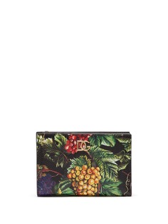 Dolce & Gabbana кошелек из кожи Dauphine с принтом