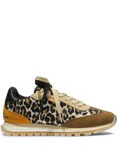 Marc Jacobs кроссовки Jogger с леопардовым принтом