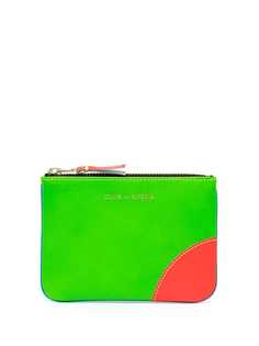 Comme Des Garçons Wallet кошелек Super Fluo на молнии