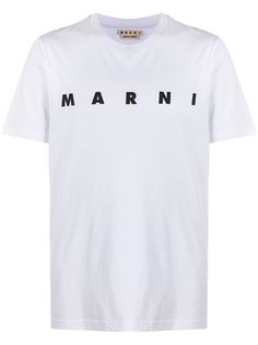 Marni футболка с логотипом