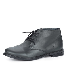 Черные ботинки из кожи Respect