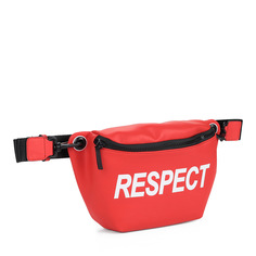 Красная поясная сумка Respect