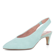 Ментоловые открытые туфли Tamaris