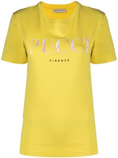 Emilio Pucci футболка с логотипом