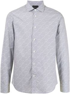 Emporio Armani рубашка с логотипом