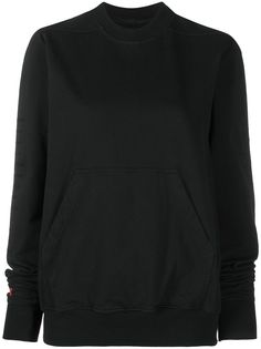 Rick Owens DRKSHDW толстовка с нашивкой-логотипом