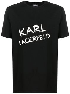 Karl Lagerfeld футболка с короткими рукавами и логотипом