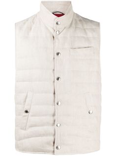Brunello Cucinelli дутый жилет