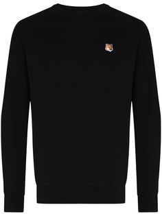 Maison Kitsuné толстовка с нашивкой