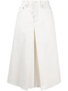 Maison Margiela укороченные брюки широкого кроя