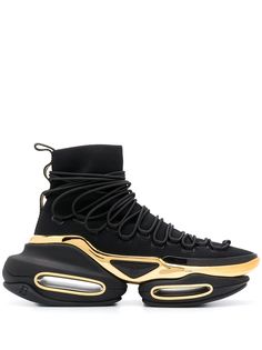 Balmain кроссовки B-Bold на платформе