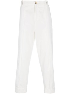 Brunello Cucinelli строгие брюки прямого кроя