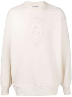 Acne Studios толстовка с вышитым логотипом