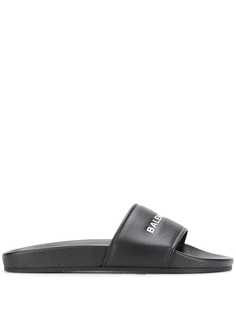 Balenciaga сандалии Pool Flats