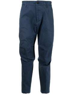 Dsquared2 брюки чинос с эффектом потертости