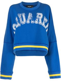 Dsquared2 укороченная толстовка с логотипом