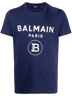 Balmain футболка с логотипом