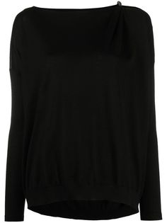Brunello Cucinelli джемпер тонкой вязки с декором Monili