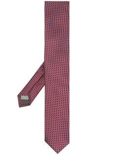 Canali жаккардовый галстук