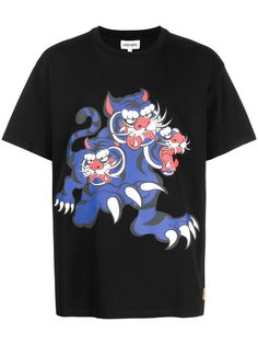 Kenzo футболка Three Tigers из коллаборации с Kansaiyamamoto