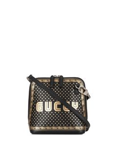 Gucci Pre-Owned мини-сумка через плечо с принтом