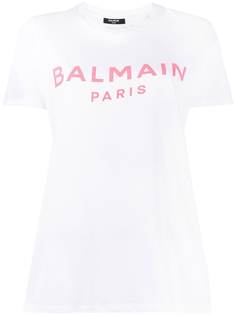 Balmain футболка с логотипом