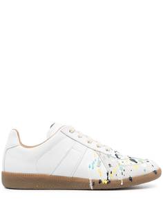 Maison Margiela кроссовки с эффектом разбрызганной краски